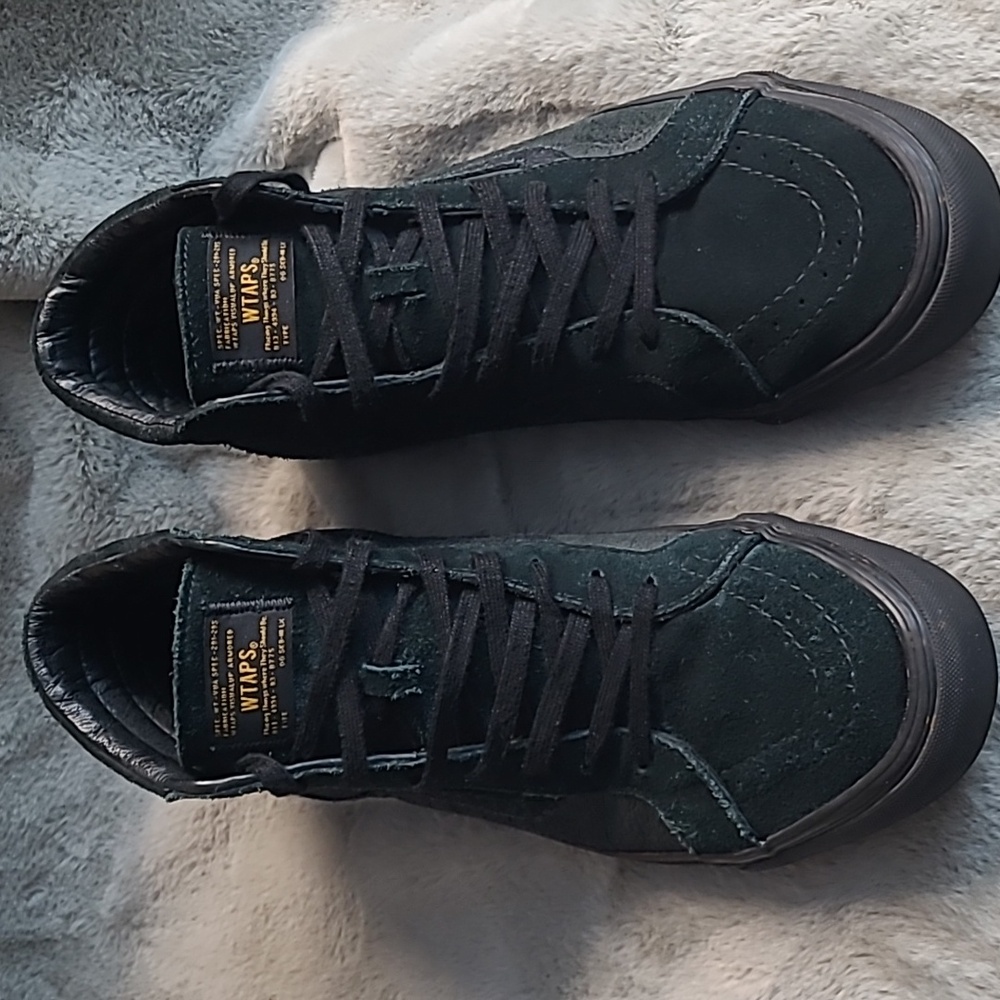 WTAPS Vans Suede SK-8 Hi Sneakers Mens Size 12 - Picture 10 of 12